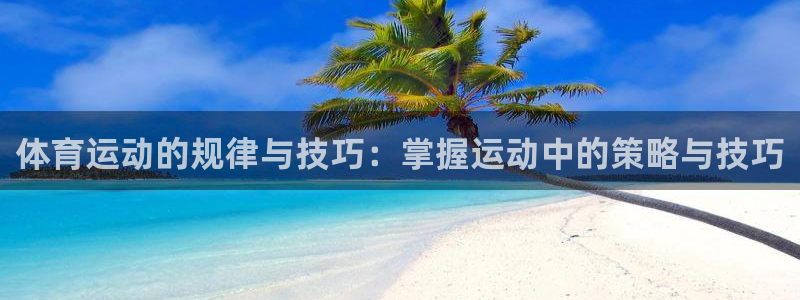 vsport体育：体育运动的规律与技巧：掌握运动中的策略与技巧